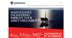 Desktop Screenshot of pansoinco.com